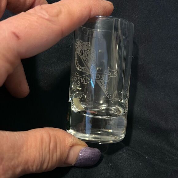 Shamrock Crystal Shot Glass. Collectable Glass Made In Dublin, Ireland. - Picture 3 of 5